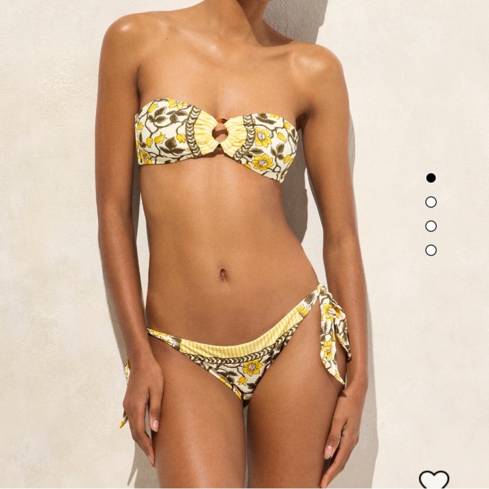 J crew daffodil daze bandeau Bikini